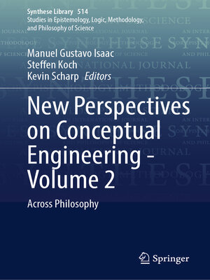 cover image of New Perspectives on Conceptual Engineering--Volume 2